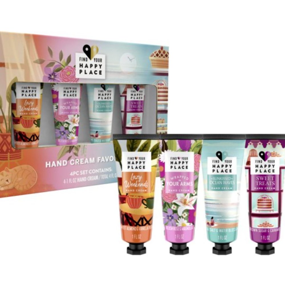 PERFECT FOR EASTER! Find Your Happy Place Hand Cream Favorites Variety Pack